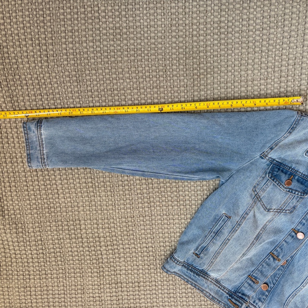 Denim Jacket with Attack on Titan’s patch - image 8